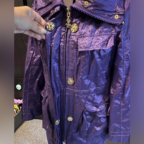 Purple Betsey Johnson jacket - Picture 2 of 2